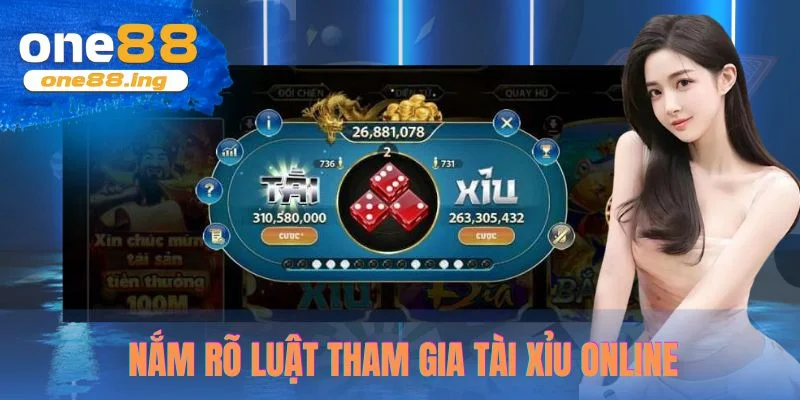 Nắm rõ luật tham gia tài xỉu online tại One88