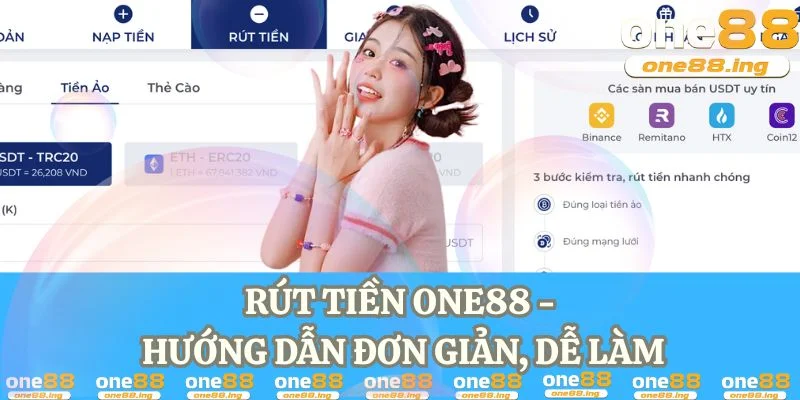 Rút Tiền One88 - Hướng Dẫn Đơn Giản, Dễ Làm, Thành Công Ngay! Hướng dẫn rút tiền One88 đơn giản