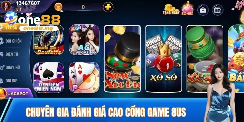 Chuyên gia đánh giá cao cổng game 8US