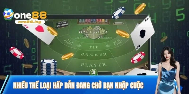 Nhiều thể loại hấp dẫn đang chờ bạn nhập cuộc